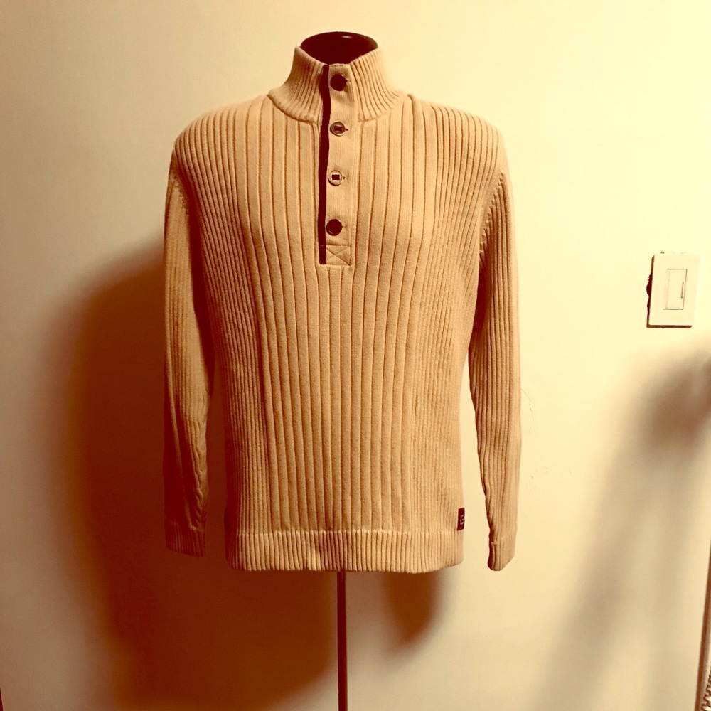 Eddie Bauer men's sweater sz L large  100% cotton
